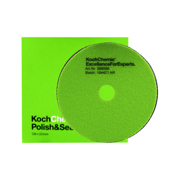 پد پولیش اسفنجی واکس و جلا دهنده Koch Chemie مدل Polish and Sealing Pad مخصوص دستگاه پولیش اوربیتال