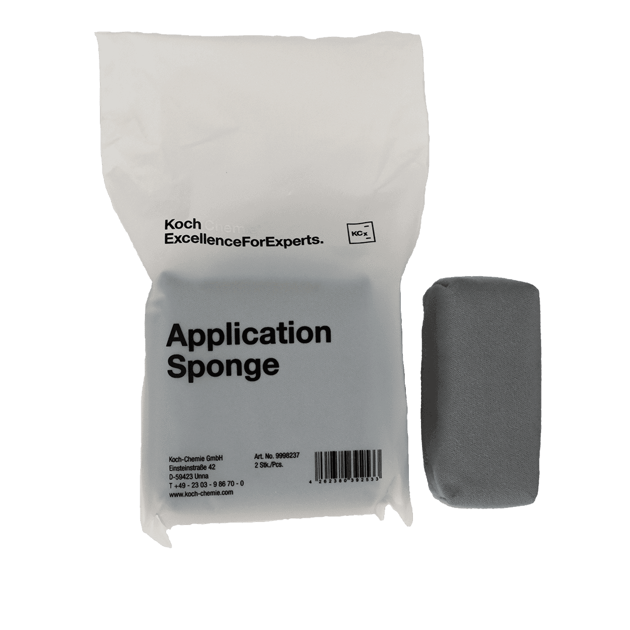 پک دو عددی اسفنج اپلیکاتور کوکمی-کخ شیمی مخصوص اجرای سرامیک و واکس خودرو Koch Chemie َApplication Sponge